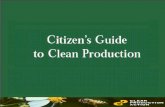 Citizen’s Guide to Clean Production (1999) 71p R20090729H