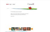 Canada 2011 _ IT Infrastructure Audit
