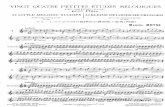 Moyse - 24 Little Melodic Studies for flute