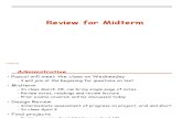 6963 Midterm Review