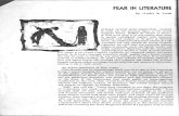 Fear in literature - André de Lorde