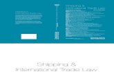 Shipping and International Trade Law