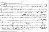 Ravel M Bolero Piano Solo