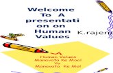 2nd Class Human Values