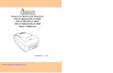 Argox OS Series 214plus Users Manual
