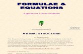 Formulae and Equations - Knockhardy