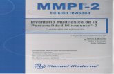 Cuadernillo Reactivos MMPI-2