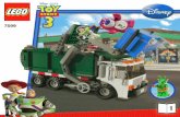 7599 Toy Story Garbage Truck Book 1