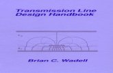 Transmission Line Design Handbook Brian c Wadell