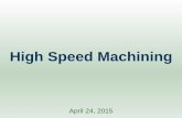 16 High Speed Machining