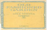 Old Fashioned Garden by Cole Porter