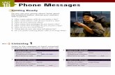 Phone Message - Unit 18