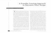 A Transfer Function Approach to Harmonic Filter Design
