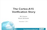 Cortex A15 Verification Story DVclub Final