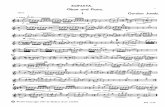 Jacob - Sonata for oboe and piano