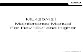 ML420-421T Service Manual