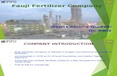 Presentation on Fauji Fertilizer company Pakistan