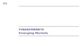 1 FINANZMÄRKTE Emerging Markets. 2 MSCI Emerging Markets Free Index