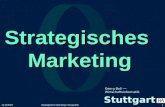 12.09.2007Strategisches Marketing / Georg Boll1 Strategisches Marketing Georg Boll (OSR) Wirtschaftsinformatik Stuttgart.