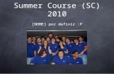 Summer Course (SC) 2010 [NOME] por definir :P. Agenda Vivaldi Requesitos da Candidatura BEST Engineering Competition.