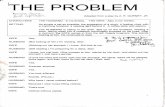 The Problem Script - by A. R. Gurney