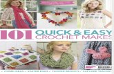 101 Quick Easy Crochet Makes 2015