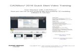 CADWorx 2016 Quick Start Lesson Guide R2
