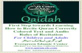 QURAN FOR BEGGINERS. A SIMPLE GUIDE IN HOW TO READ QURAN IN ARABIC
