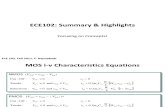 ECE102 F11 Summary Highlights