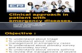 Clinical Approah in Patient With Emergency Diseases