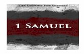 Life Lessons for Leaders--1 Samuel