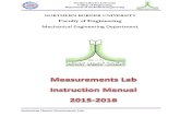 04 Instruction Manual of Measurements Lab