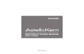 AK240 Instruction Book Data for ENG 140204