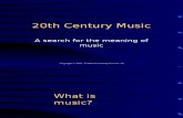 20th Century Music (1)