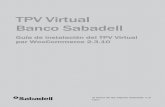 Manual Instalación TPV Virtual Banco Sabadell - WooCommerce