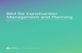 BIM For Construction Management & Planning