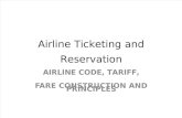 Airline Ticketing and Reservation Session 2
