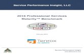 2016 Professional Services Maturity™ Benchmark
