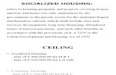 Socialized Housing Guidelines