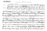 Bach  violin concerto a minor