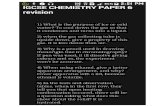 Paper 6 Chemistry