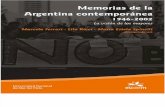 Tortorella-Roberto-Escudero-Guillermina-Evocaciones Del Primer Peronismo-Cap. Memorias de La Argentina Contemporánea