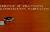 246. Purpose of Practising Kammatthana Meditation - Mahasi Sayataw