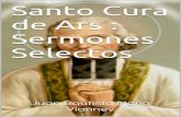 Santo Cura de Ars Sermones Selectos - Juan Bautista Maria Vianney