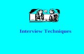 Interview Techniques for All Branches