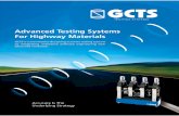 GCTS Pavements Testing - Full Catalogue