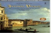 250804233 Antonio Vivaldi Two Concerti for Guitar Orchestra C Major D Major Minus One