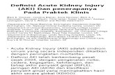 Jurnal - Definisi Acute Kidney Injury (AKI)