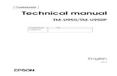 TM-U950/TM-U950p Technical Manual
