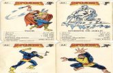 Cartas Superheroes
